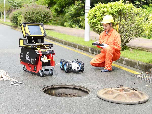 承留镇管道机器人检测