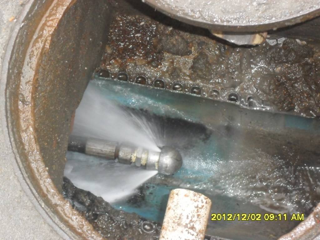 承留镇污水管道高压清洗